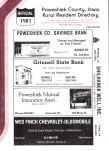 Poweshiek County 1981 Published by Directory Service Company 